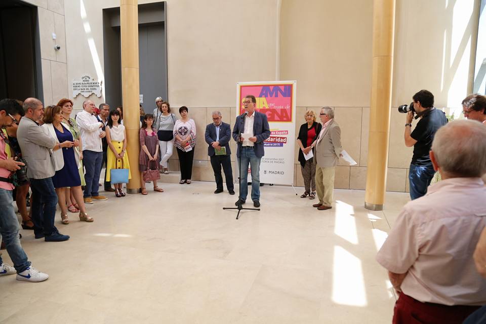 Se inaugura la exposicin Amnista. Que trata de Espaa