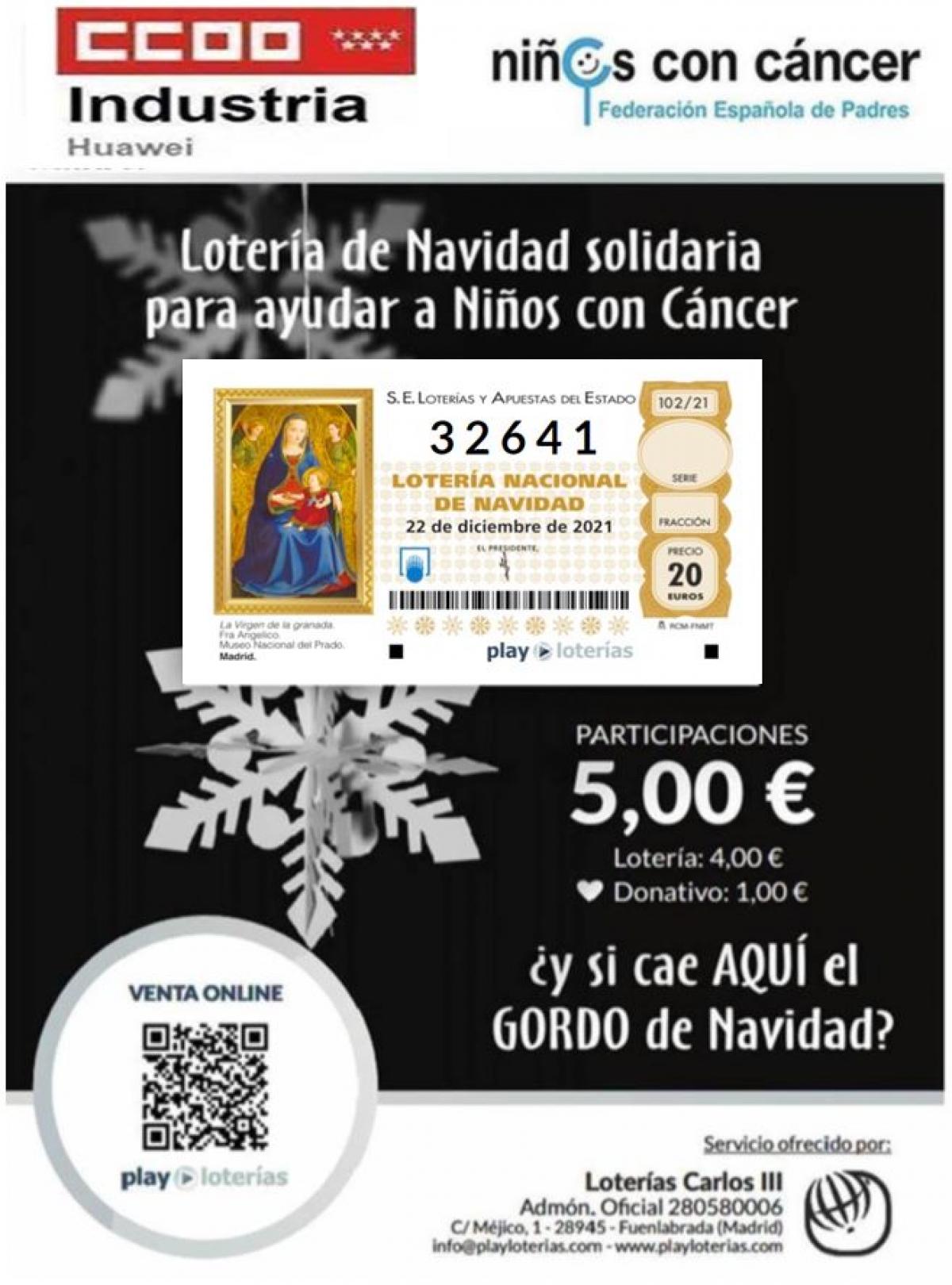 Lotera Nios con cncer