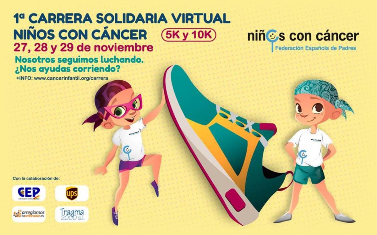 1 Carrera solidaria virtual nios con cncer