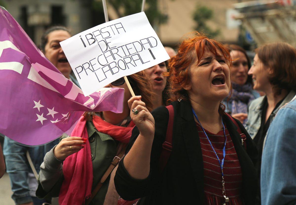 Concentracin de la plantilla del 010-Lnea Madrid
