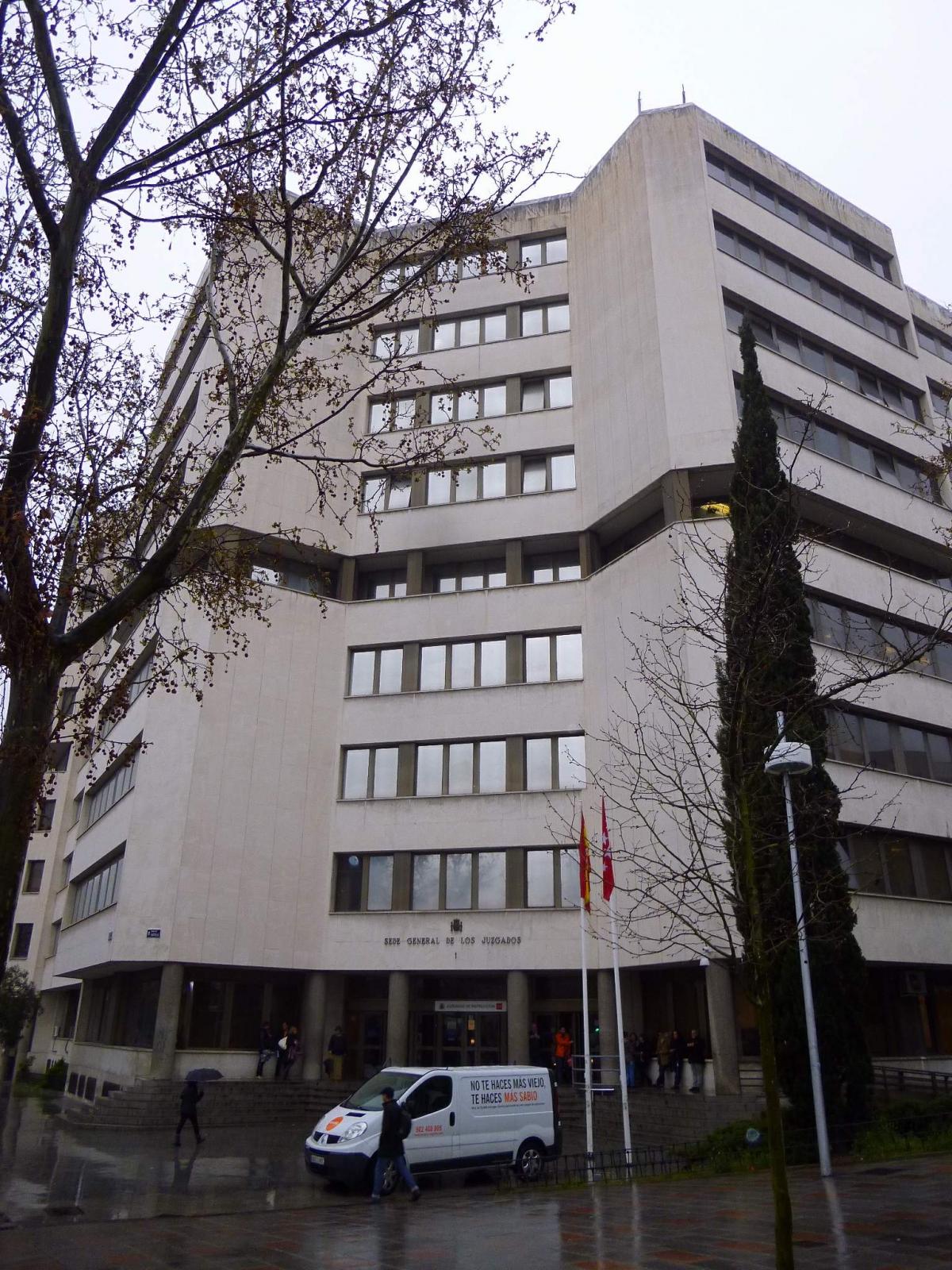 Sede juidicial en Madrid
