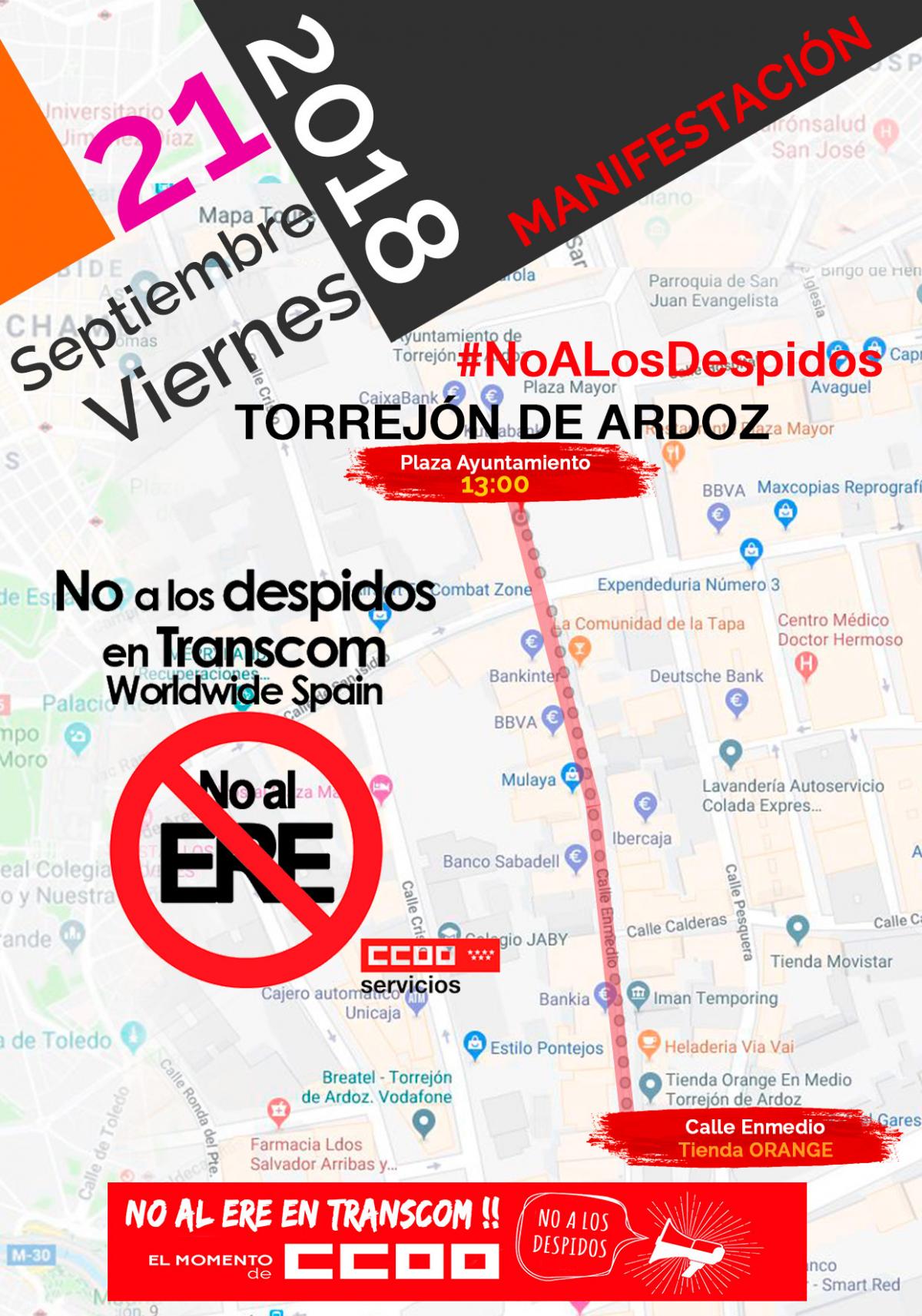 Manifestacin TRANSCOM