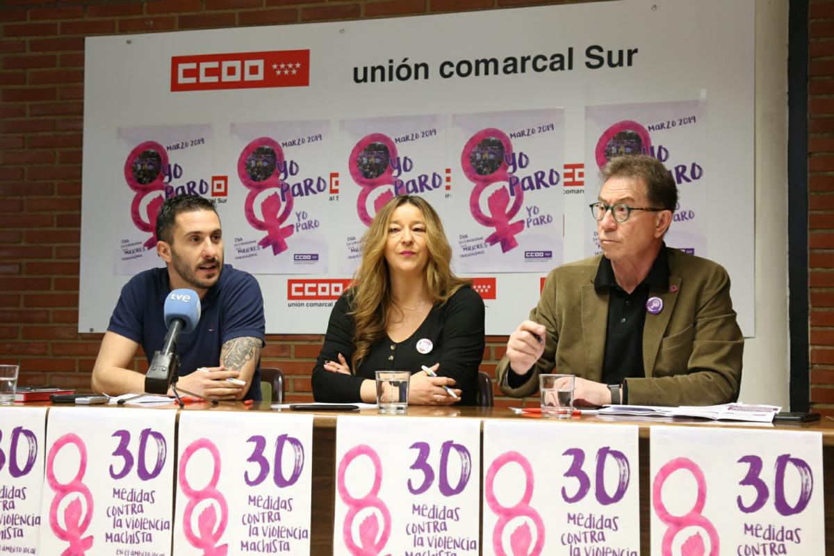 Las ha presentado la Unin Comarcal Sur de CCOO, este lunes en Getafe, en un acto al que ha asistido Jaime Cedrn