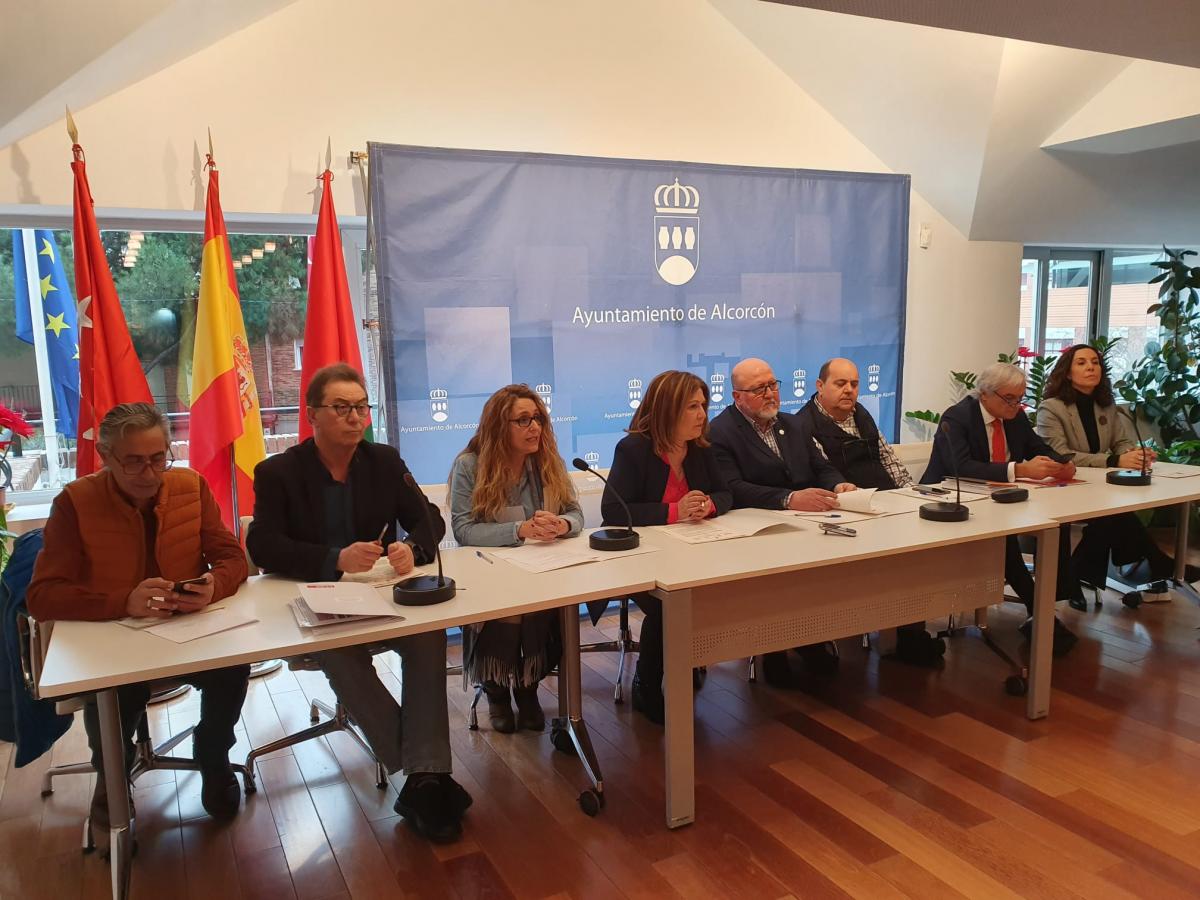Firmantes del Pacto Local de Alcorcn