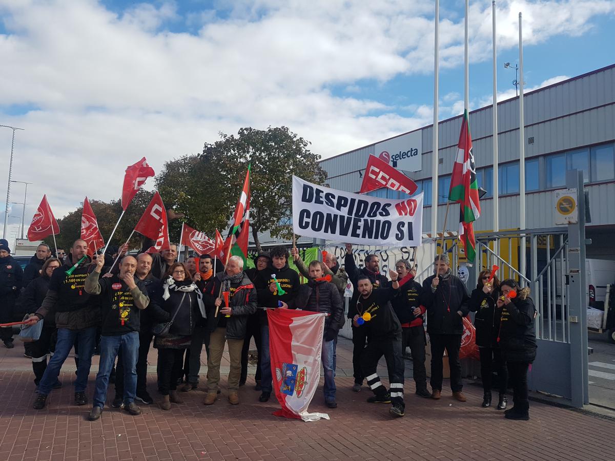 Trabajadores de Selecta