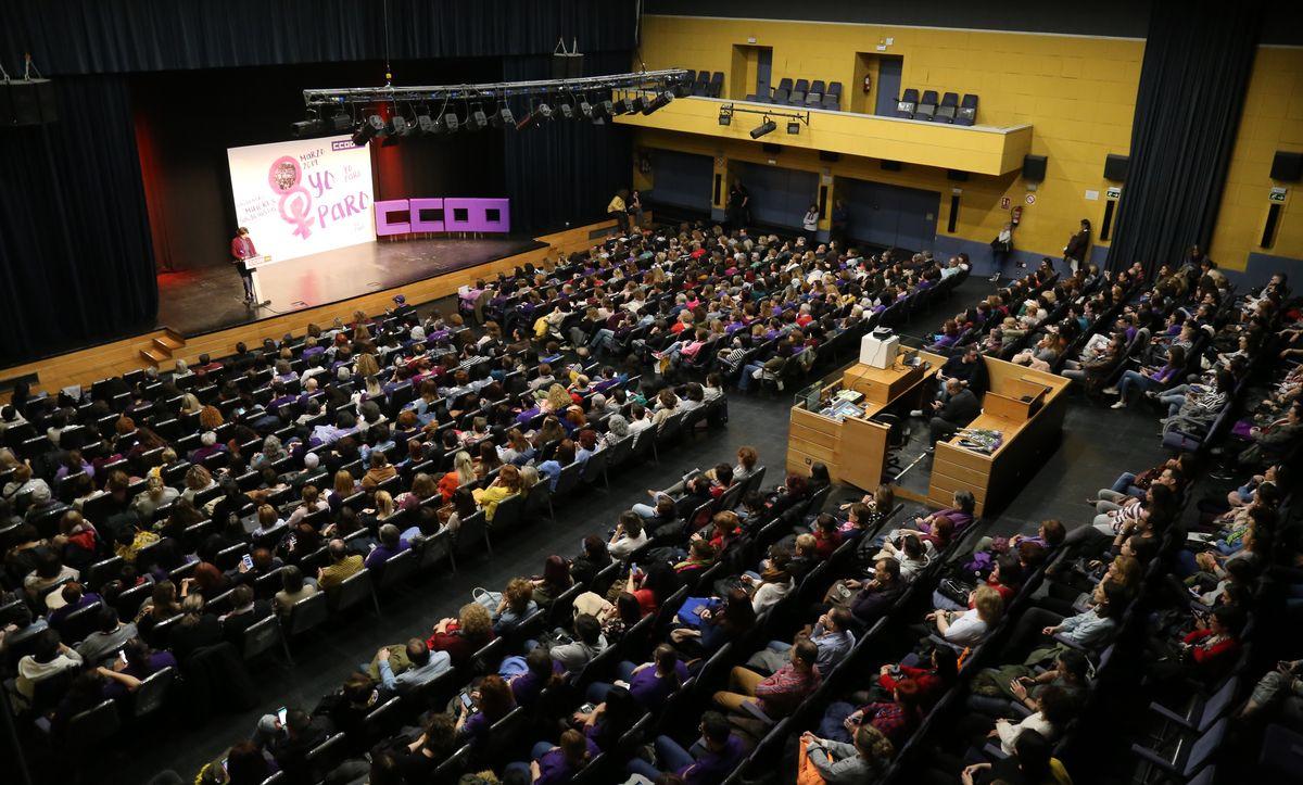 Encuentro de mujeres sindicalistas de CCOO de cara a la huelga 8 Marzo 2019