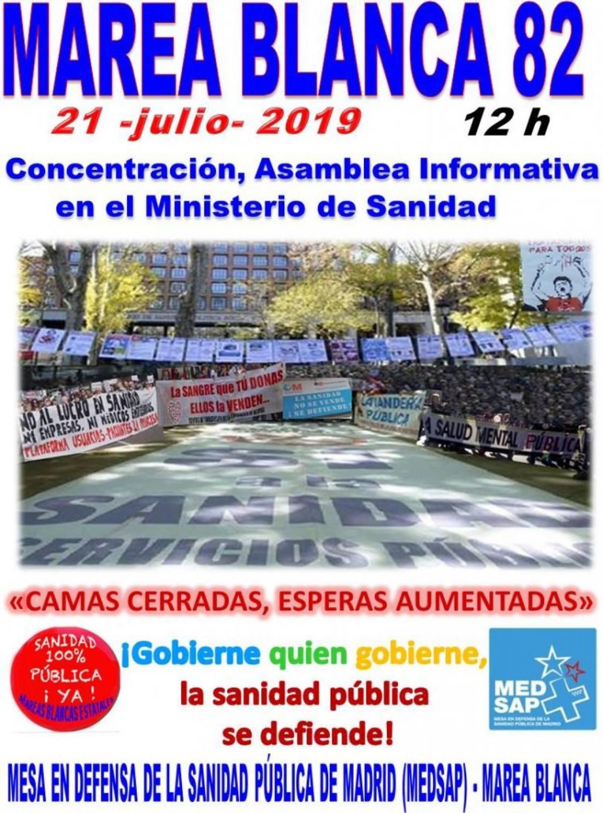 82 cartel Marea Blanca