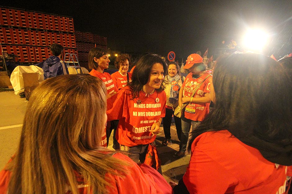 Reapertura de la fbrica de Coca Cola en Fuenlabrada