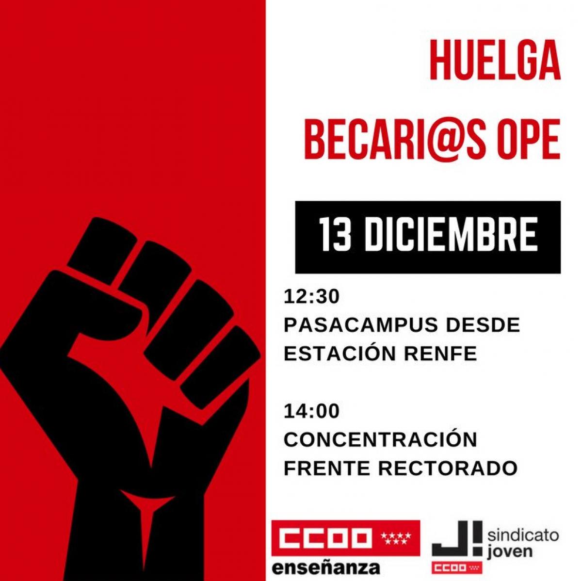 Apoyo a los y las becarios OPE de la Universidad Autnoma de Madrid