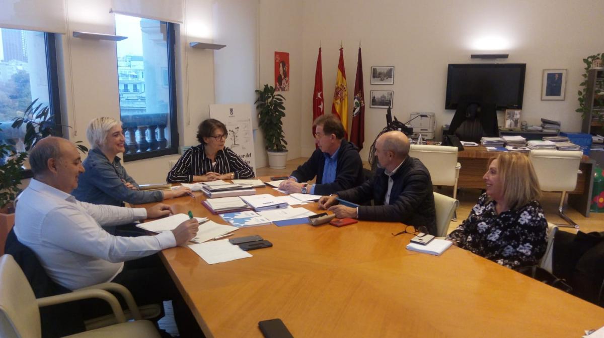 Reunin entre CCOO Madrid y Ayuntamiento de Madrid