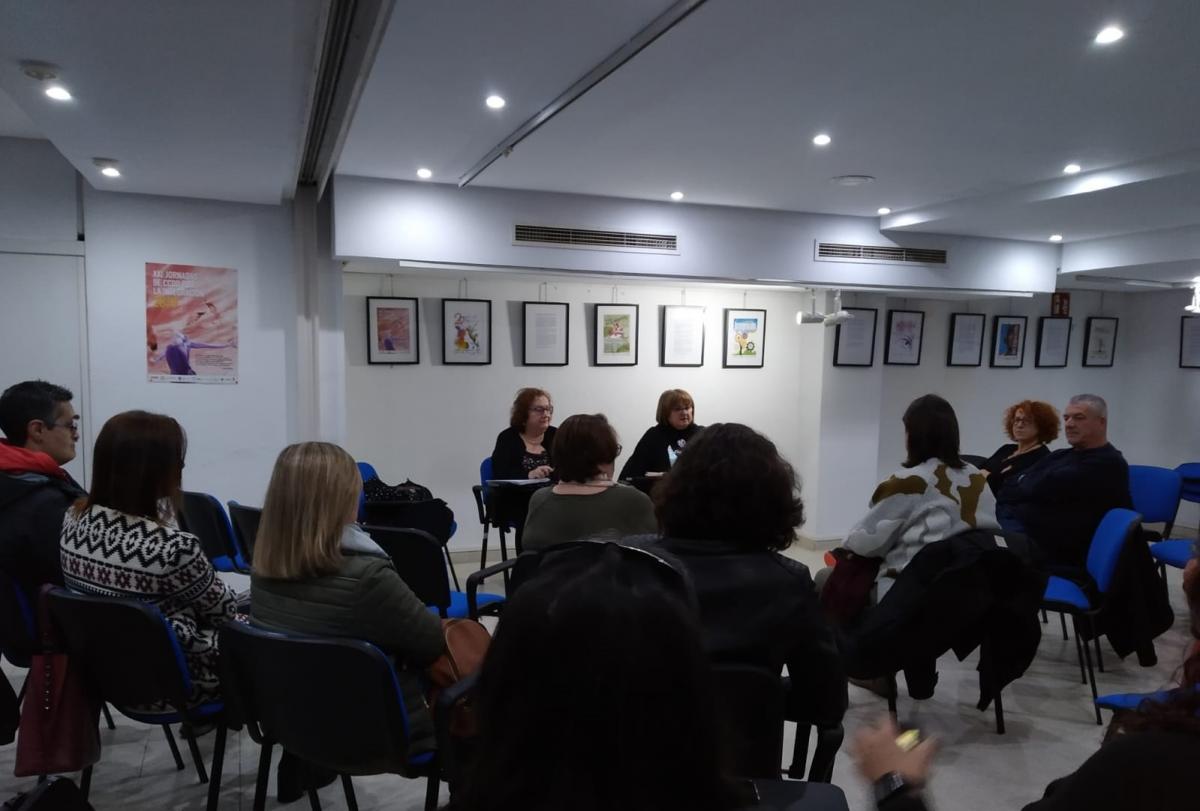 Asamblea en la sede de CCOO en Aranjuez