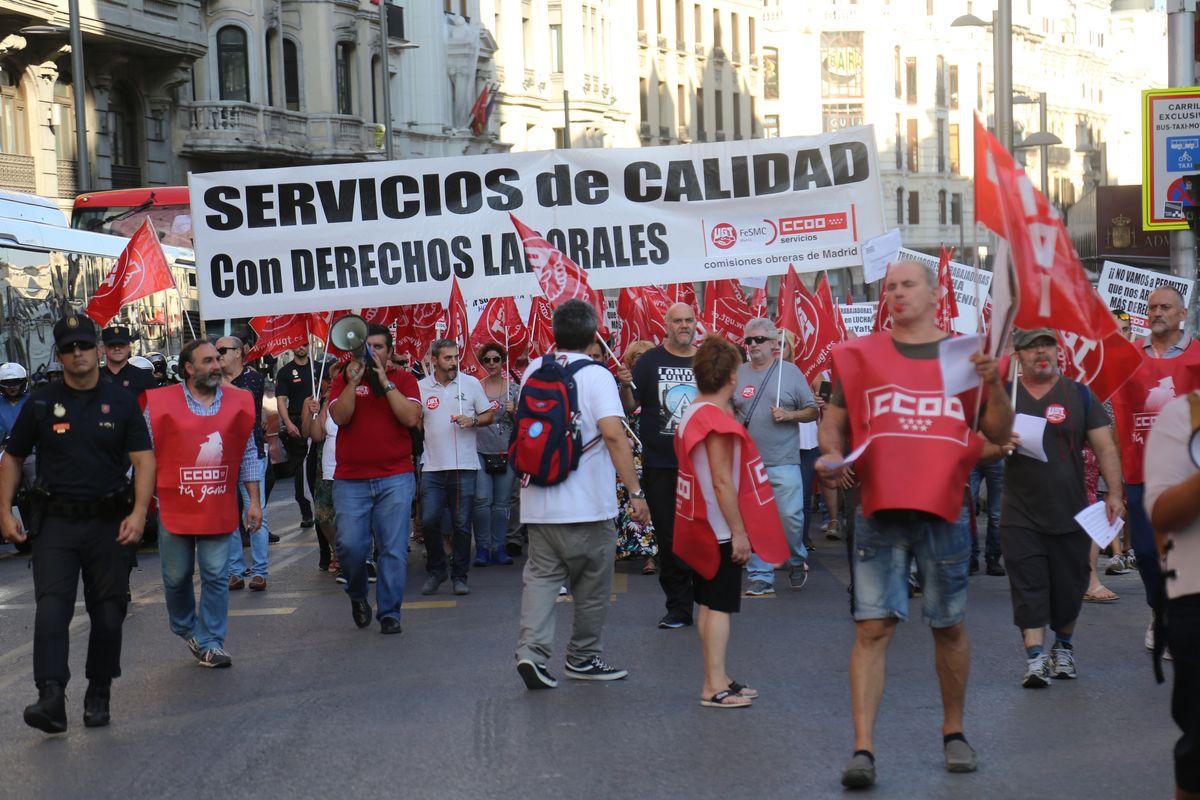 Manifestacin por un turismo sostenible y de calidad