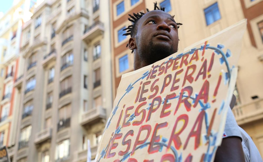 Manifestacin Queremos Acoger Ya! el pasado 17 de junio