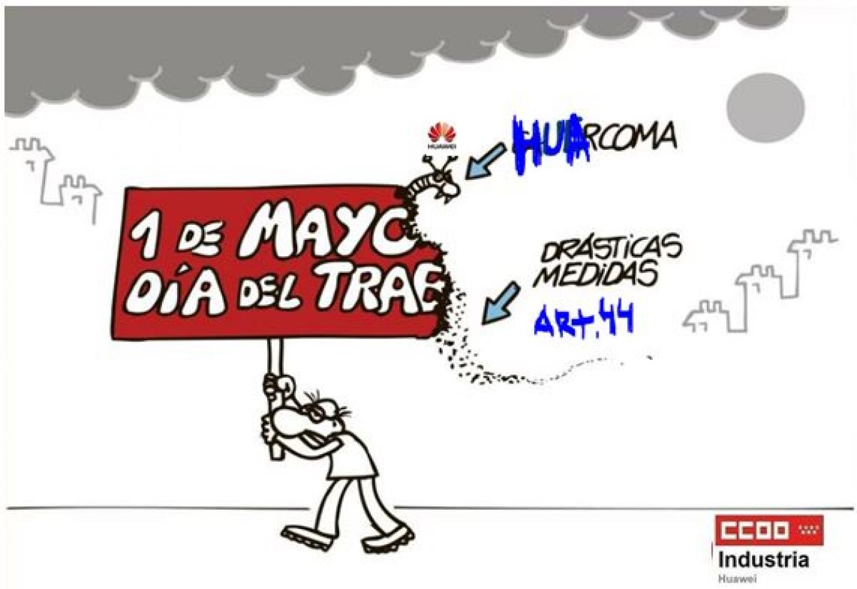 1 de Mayo en Huawei
