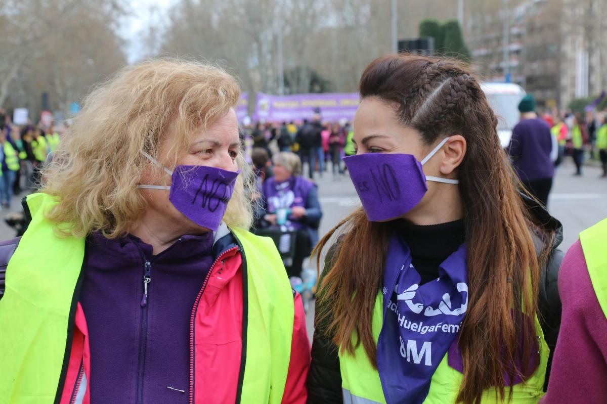 Manifestacion 8M 2020 en Madrid