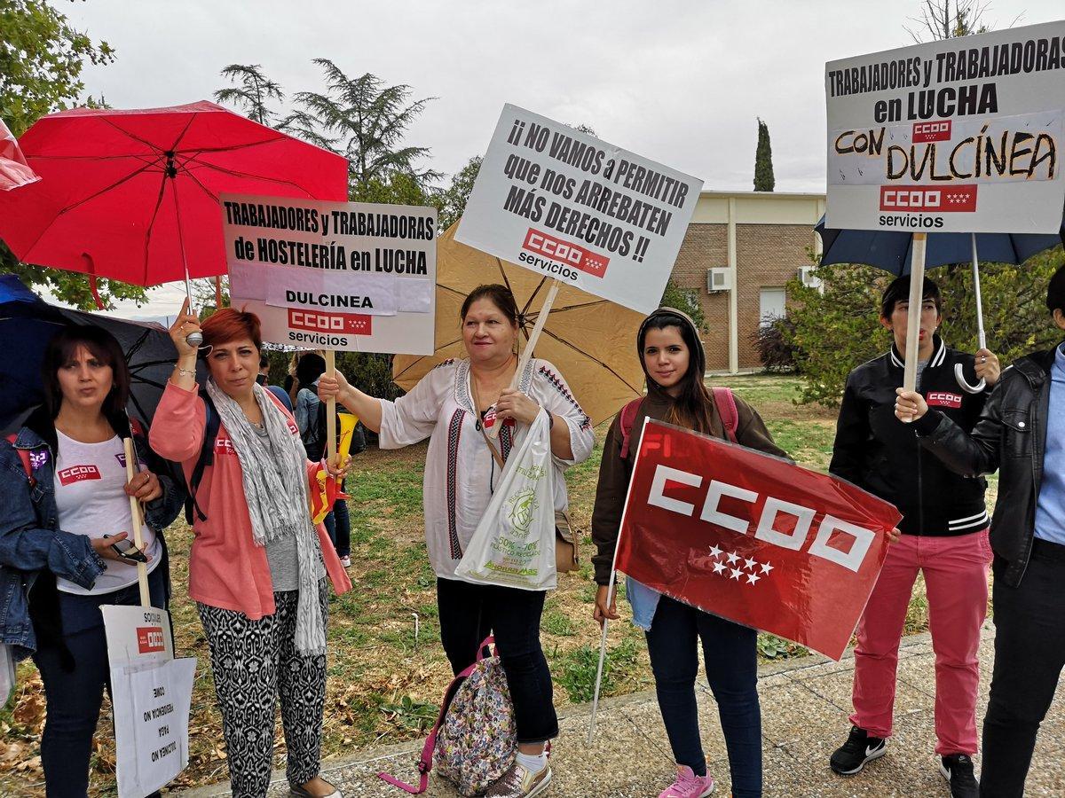 Concentracin de la plantilla, el pasado 13 de septiembre