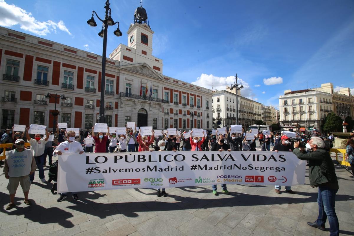Lo pblico salva vidas, Madrid no segrega