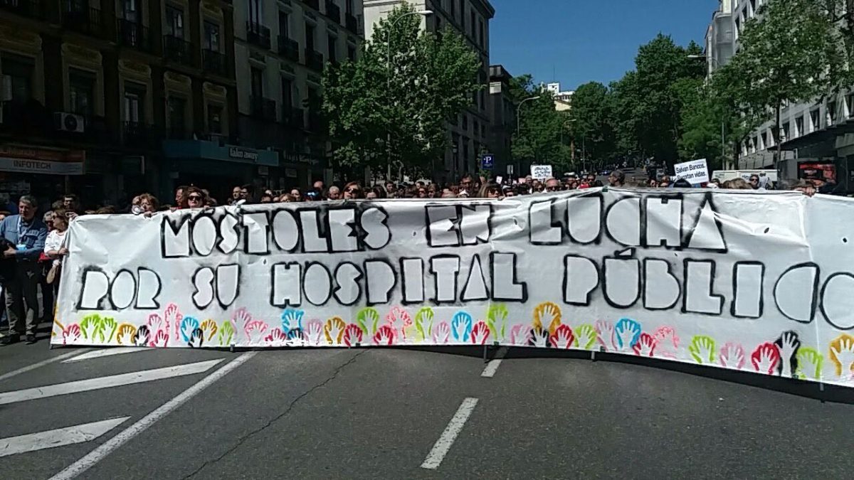 Mostoles en Lucha por su hospital pblico
