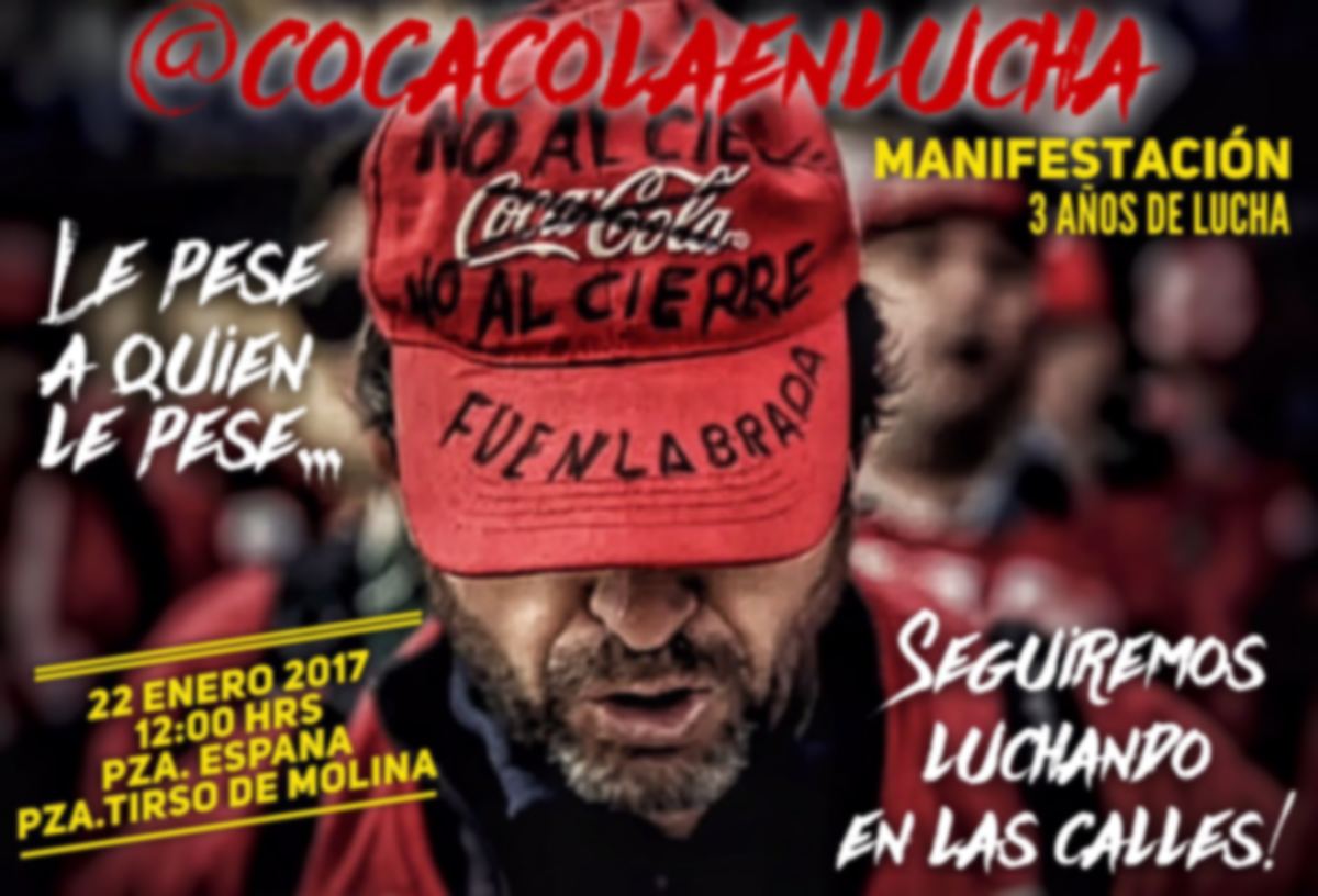 Manifestacin Coca Cola 22012017