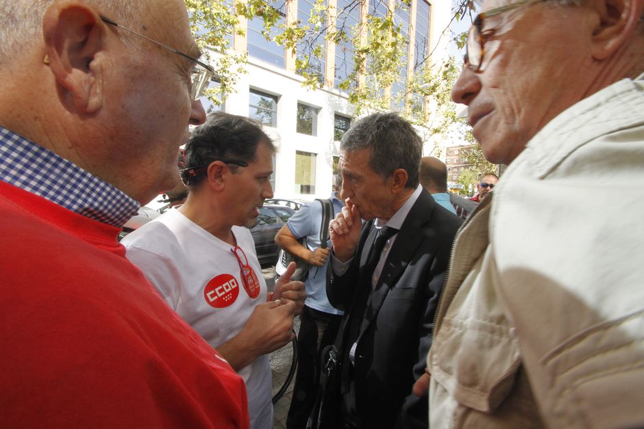 Concentracin en apoyo a Juan Carlos Asenjo y en defensa del derecho de huelga