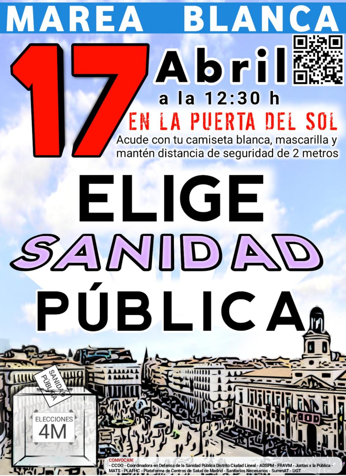 Cartel Marea Blanca