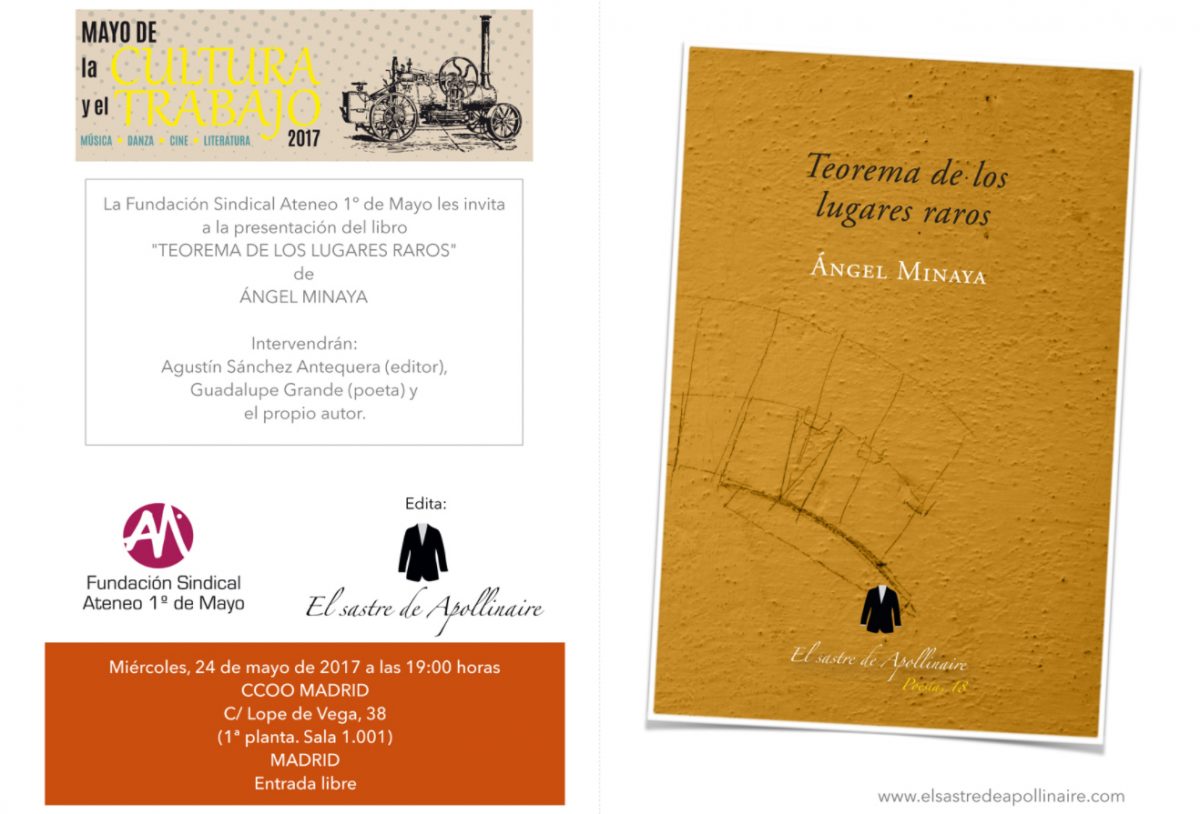 Presentacin del libro "Teorema de los lugares raros"