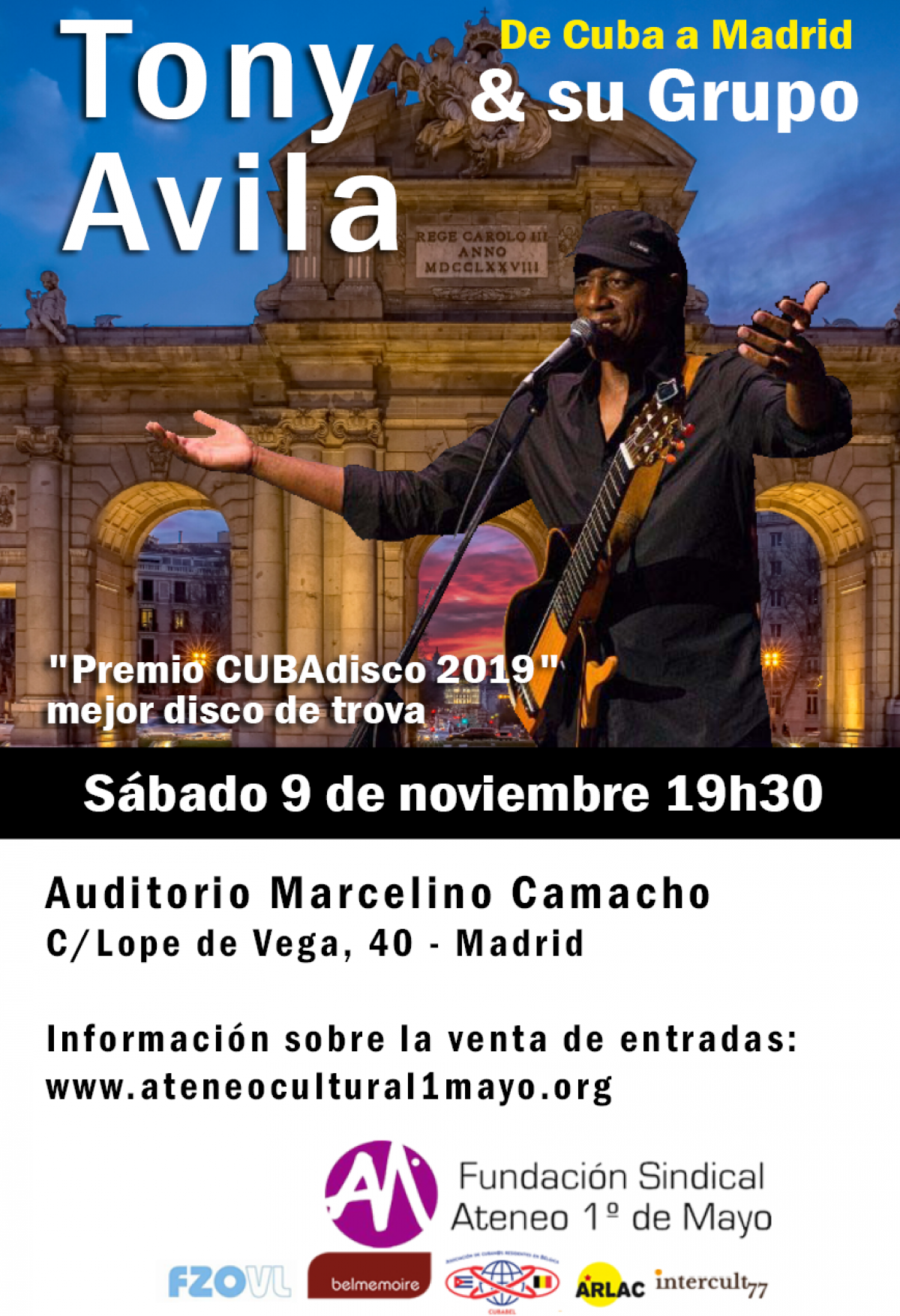 Tony vila en Madrid