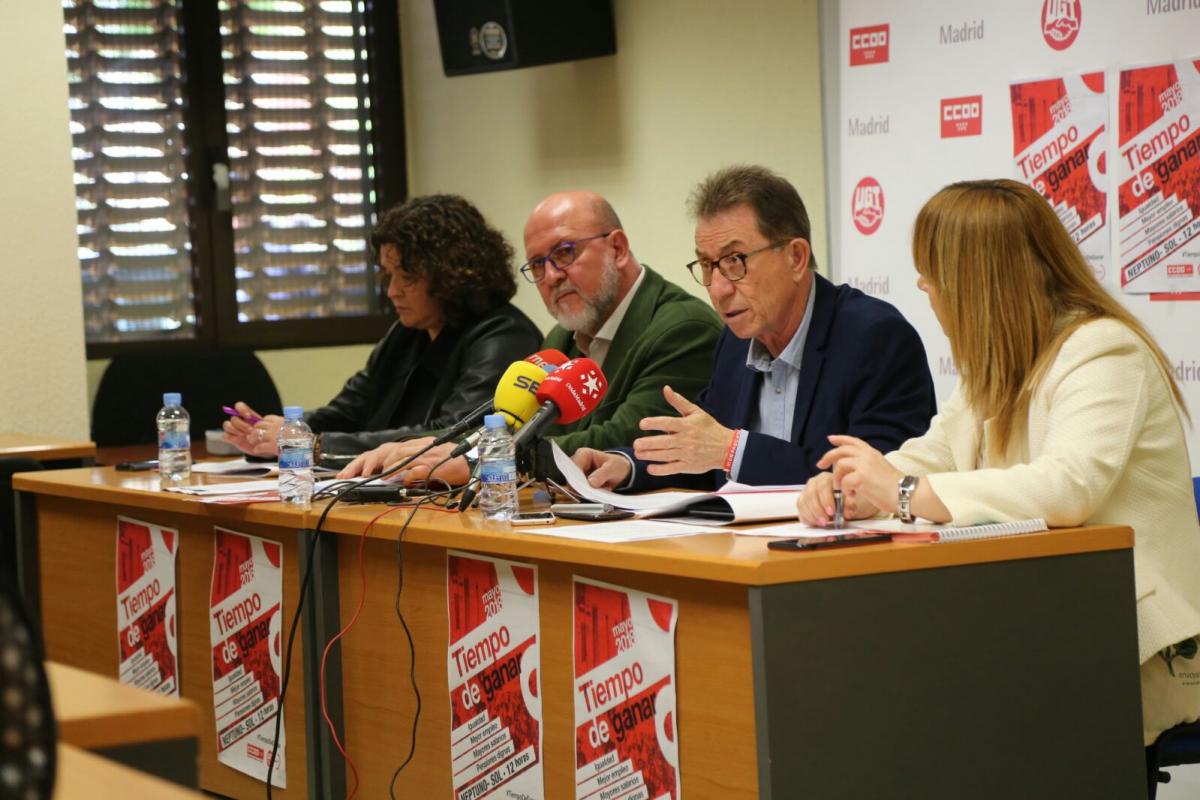 Igualdad, pensiones, salarios y empleo, ejes del prximo 1 de Mayo en Madrid