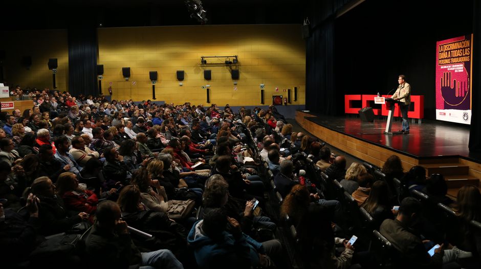 Asamblea de CCOO de Madrid para del 1 de Mayo