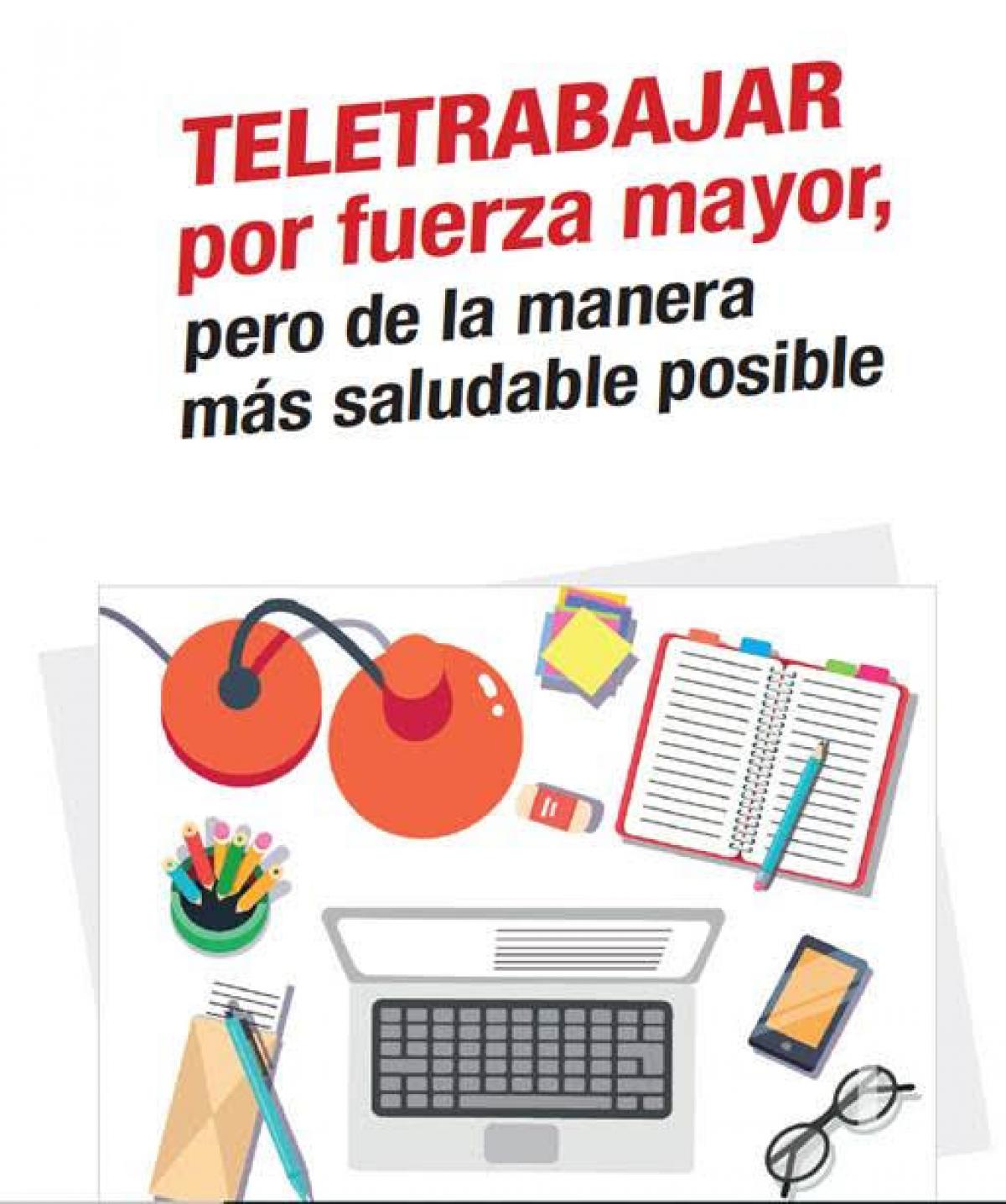 Huawei CCOO Madrid sostiene: TELETRABAJAR por fuerza mayor pero de la manera ms saludable posible