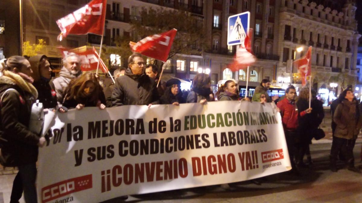 Por la mejora de la educacin infantil y sus condiciones laborales