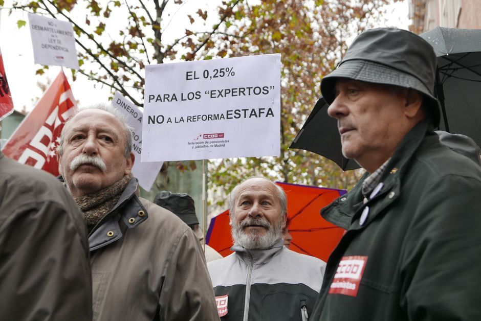 CCOO se moviliza en defensa de las pensiones pblicas
