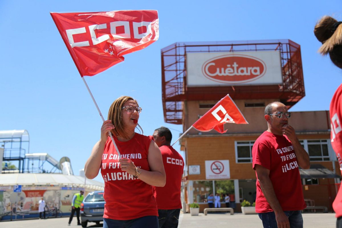 La plantilla de Cutara en lucha por su convenio