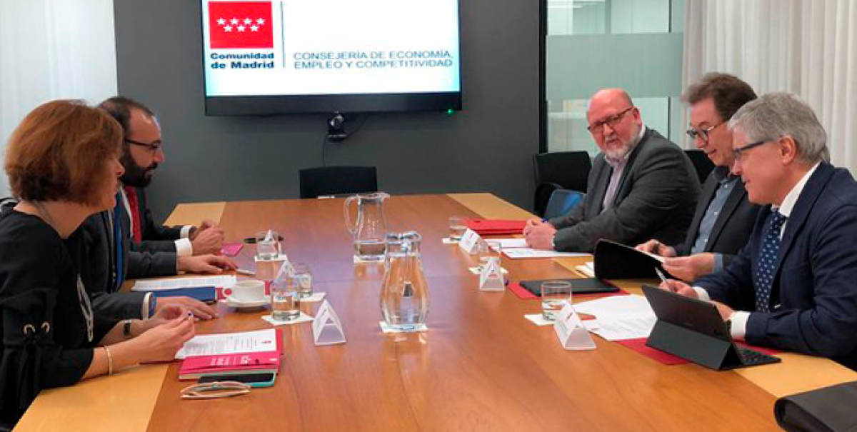 Reunin de la Mesa de Pactos Sociales de Madrid