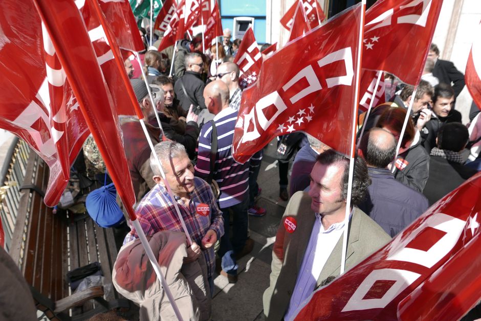 Continan las movilizaciones por un convenio justo y sin recortes en el sector de Ahorro