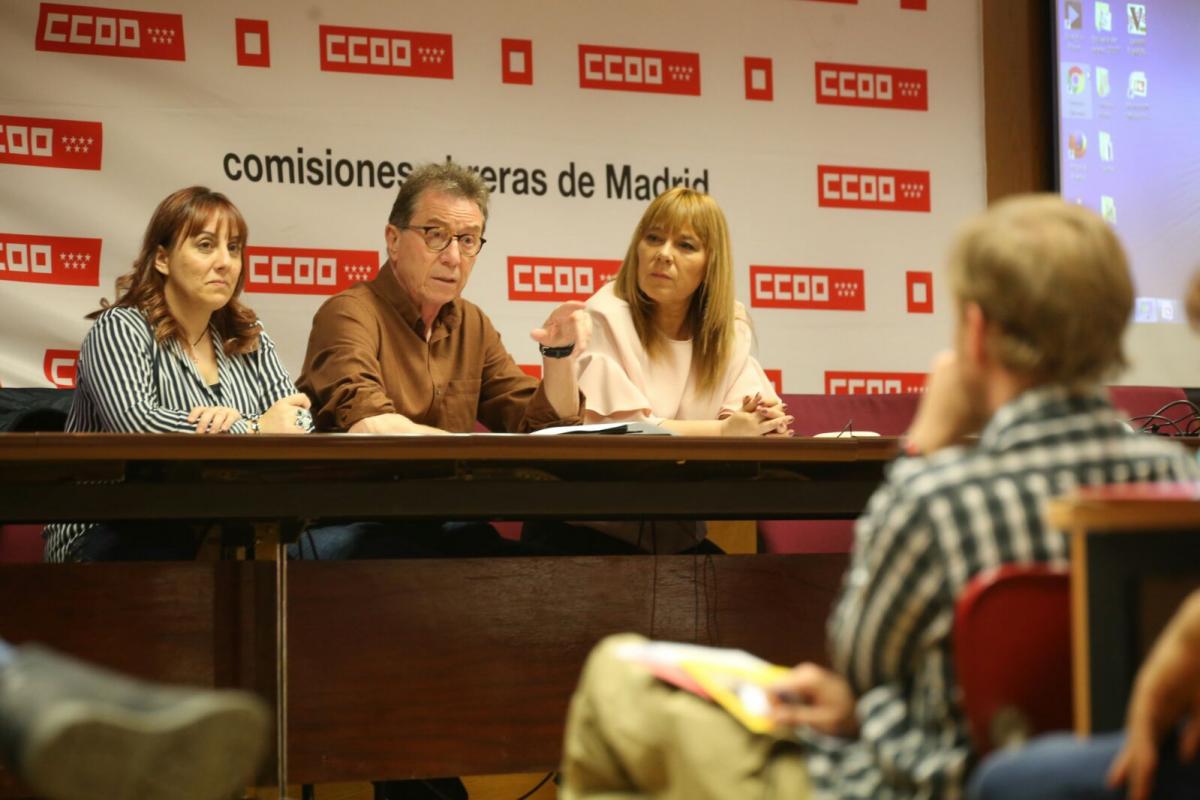 De izquierda a derecha, Sheila  Mateos, Jaime Cedrn y Carmen Mancheo