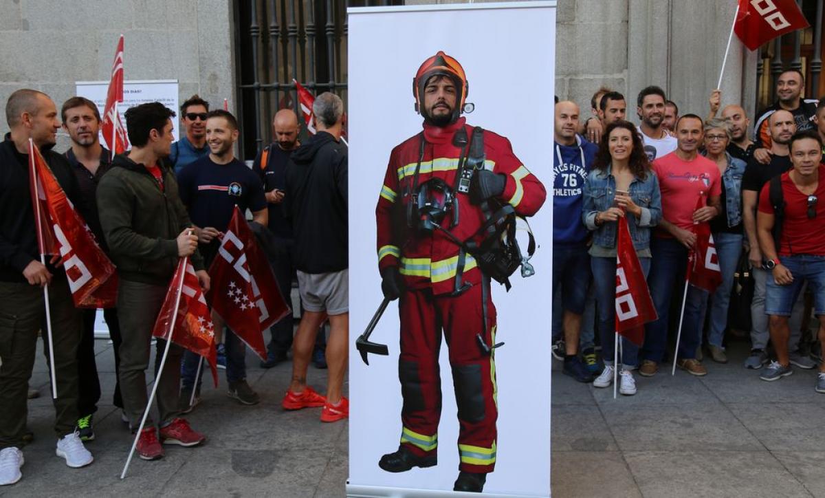 La plantilla responsable de la conservacin de la Calle 30 se moviliza por sus derechos