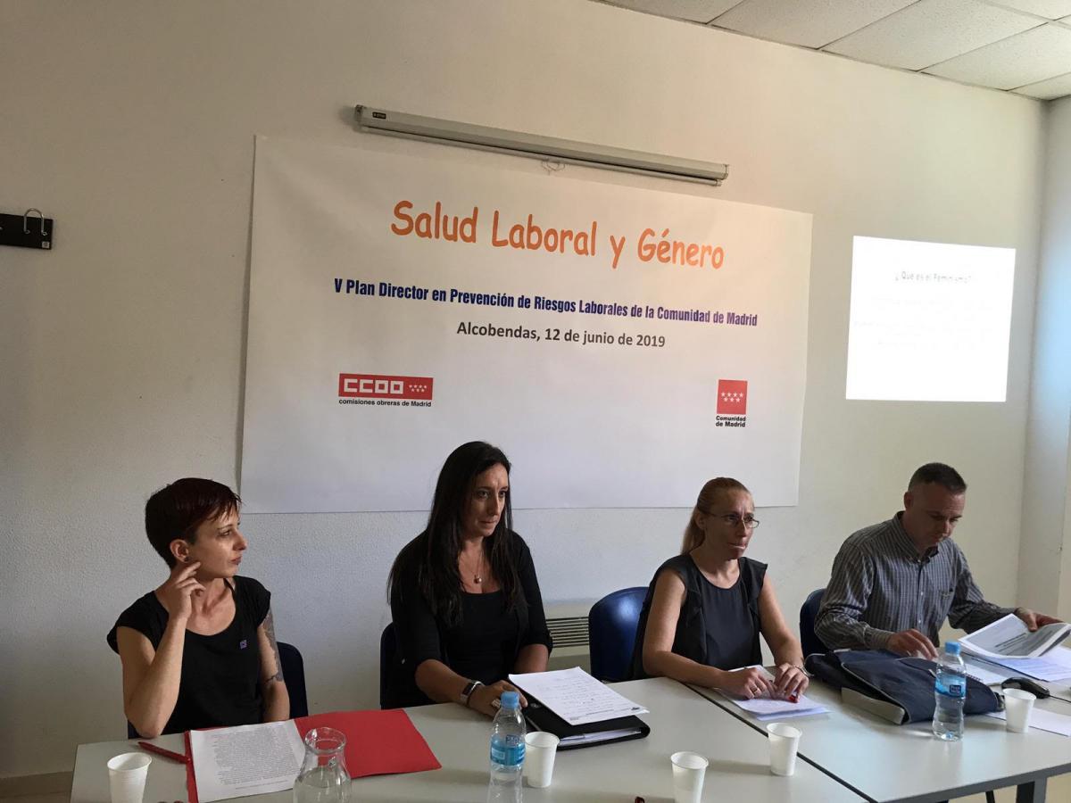 Jornada Salud laboral y gnero, en Alcobendas