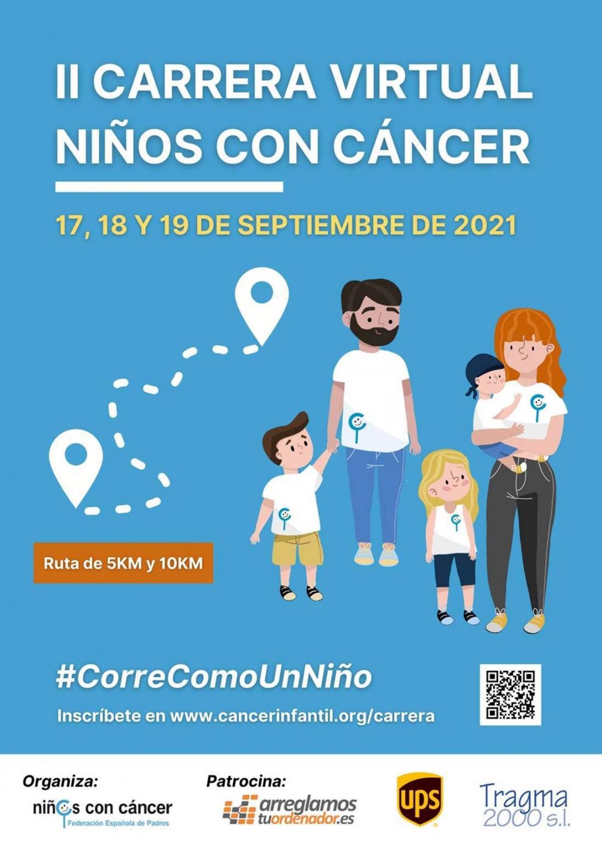 II CARRERA VIRTUAL NIOS CON CANCER