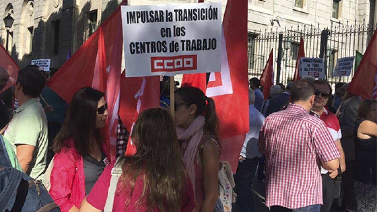 Concentracin frente al Ministerio de Transicin Ecolgica