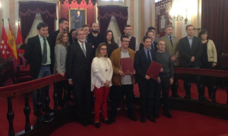 CCOO firma el Pacto Local por el Desarrollo Econmico y el Empleo de Alcal de Henares