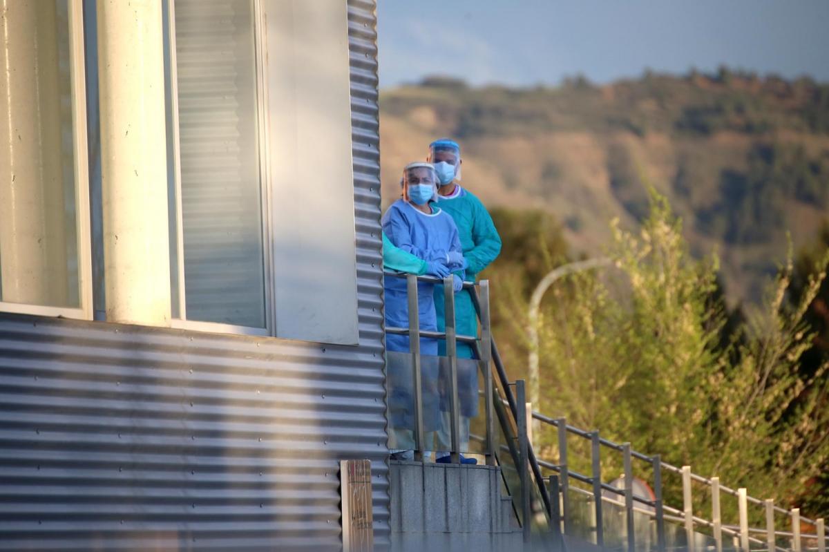 Personal sanitario del hospital Prncipe de Asturias