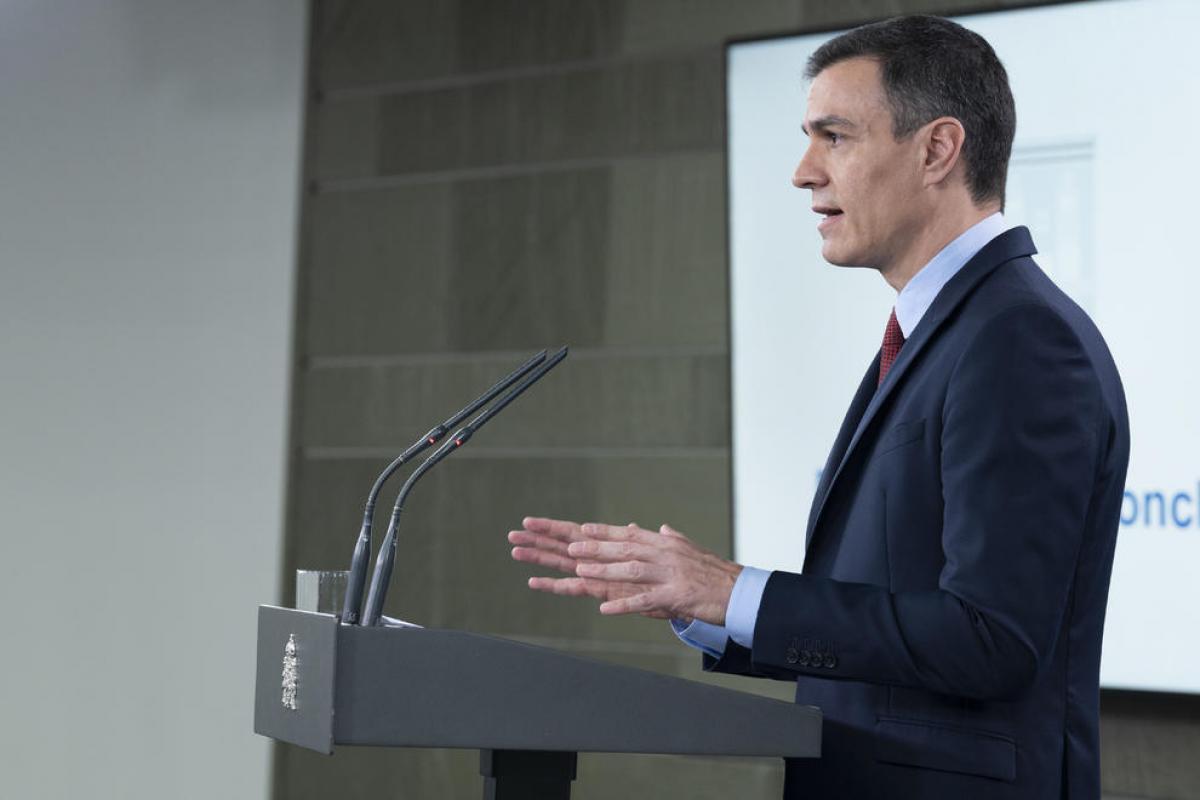 Snchez declarar el estado de alarma y prev "semanas muy duras" con ms de 10.000 afectados