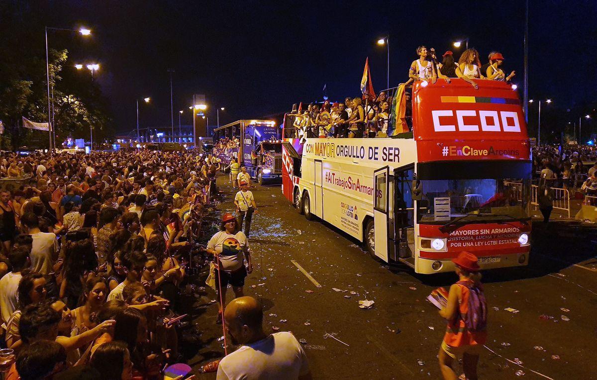 CCOO, en el desfile del Orgullo 2019: Ni un paso atrs