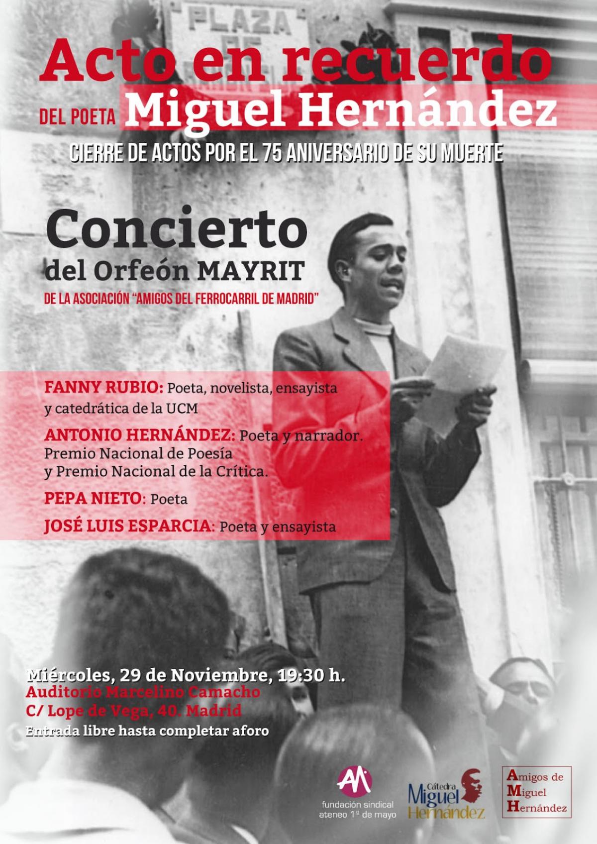 Cartel Miguel Hernndez