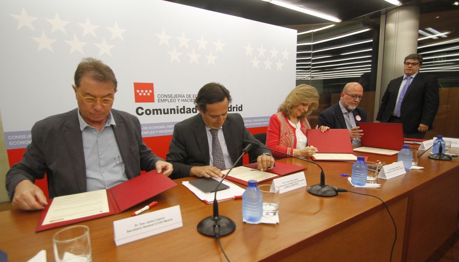 Firmados los convenios que desarrollan el 4 Plan Director en Prevencin de Riesgos Laborales