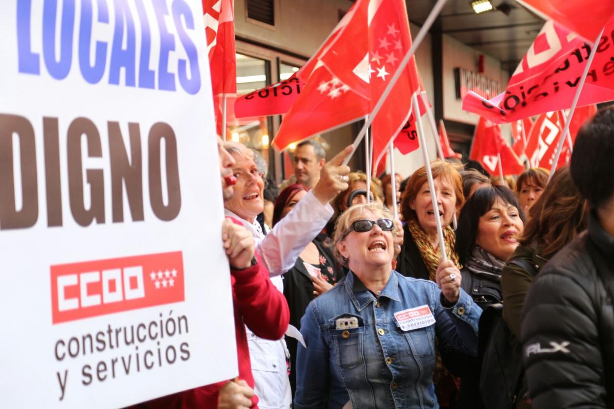 Concentracin convenio Limpieza de Edificios y Locales