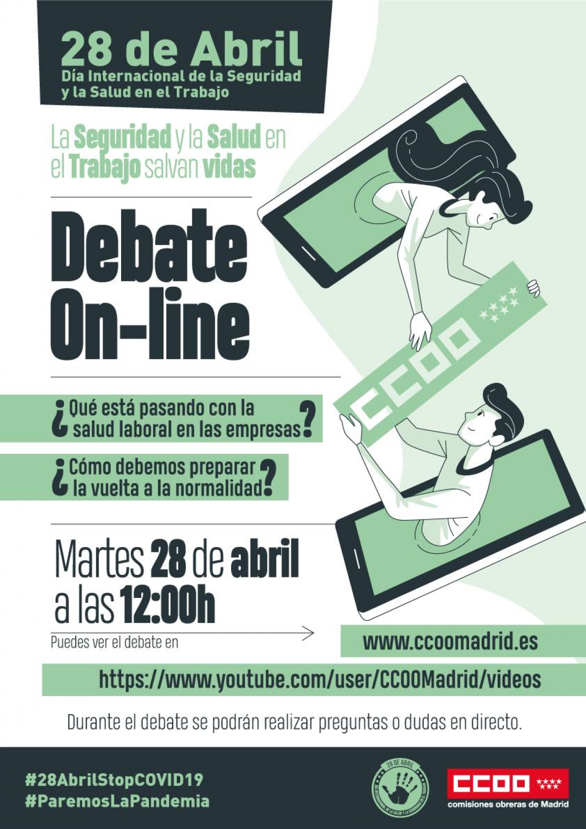 Debate on line: La Seguridad y la Salud en el Trabajo salvan vidas
