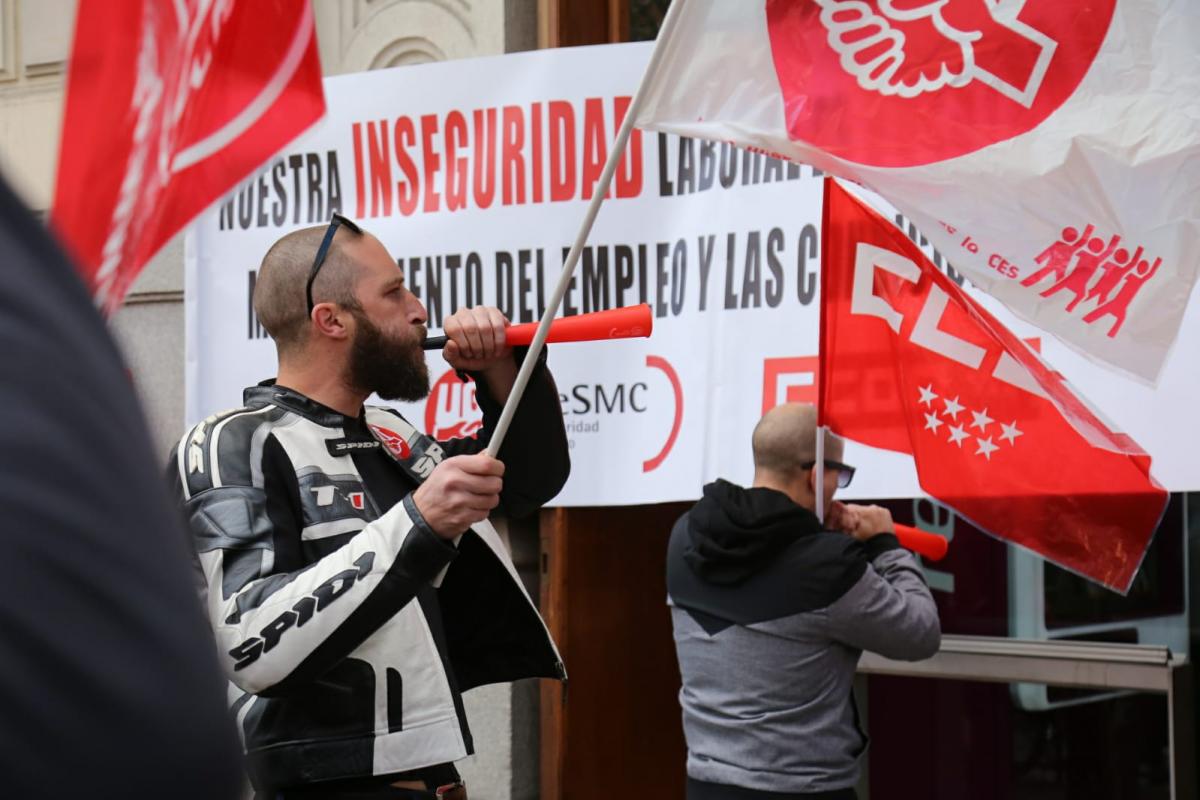 Movilizaciones por la caprichosa reestructuracin del servicio de vigilancia de Renfe