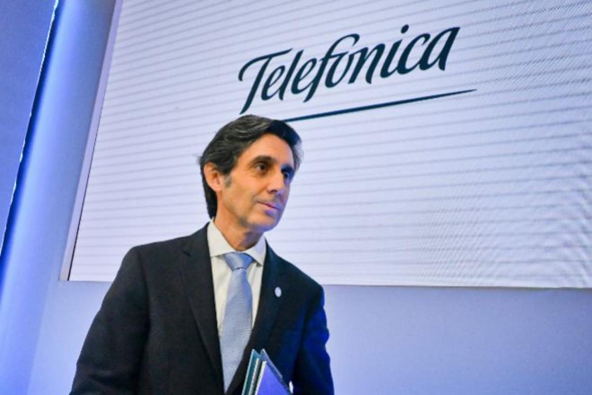 El presidente del grupo Telefnica, Jos Mara lvarez-Pallete
